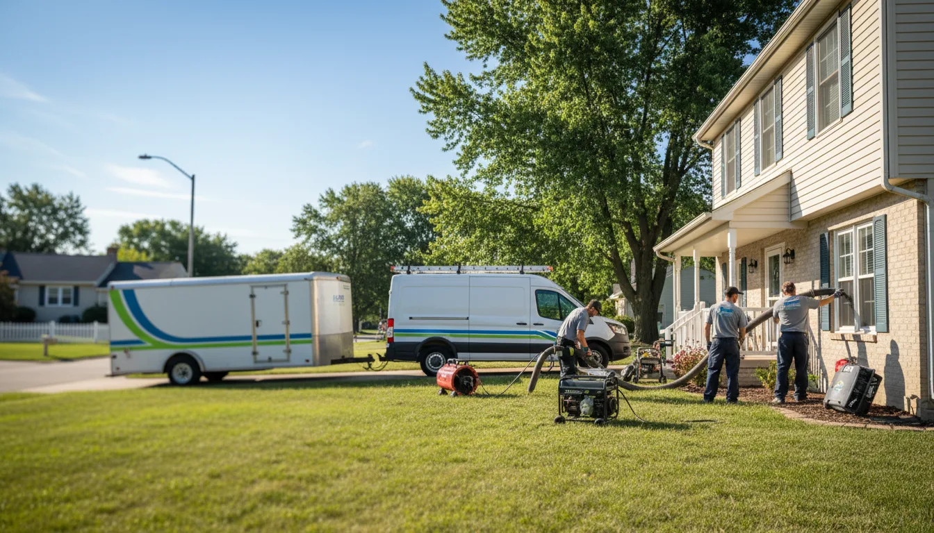 Flooded Basement Restoration And Cleanup With Repair in Danbury, IA near me